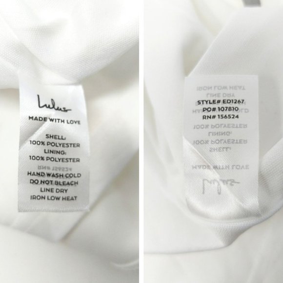 Lulus White Exposed Back Bodycon Mini Dress - Picture 11 of 11